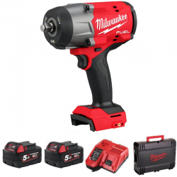 M18FHIW2F12-502X - NEW 1/2" BATTERY IMPACT WRENCH HIGH TORQUE KIT