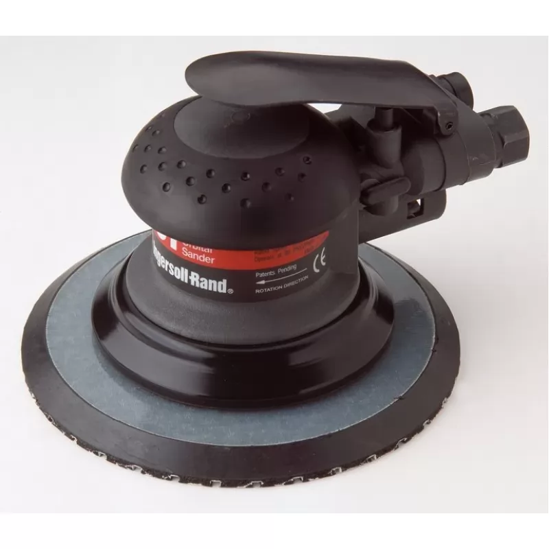 Orbital sander that connects store to vacuum