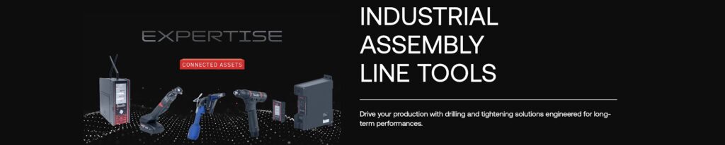 Desoutter industrial assembly tools – drilling and tightening solutions engineered for large-scale performance